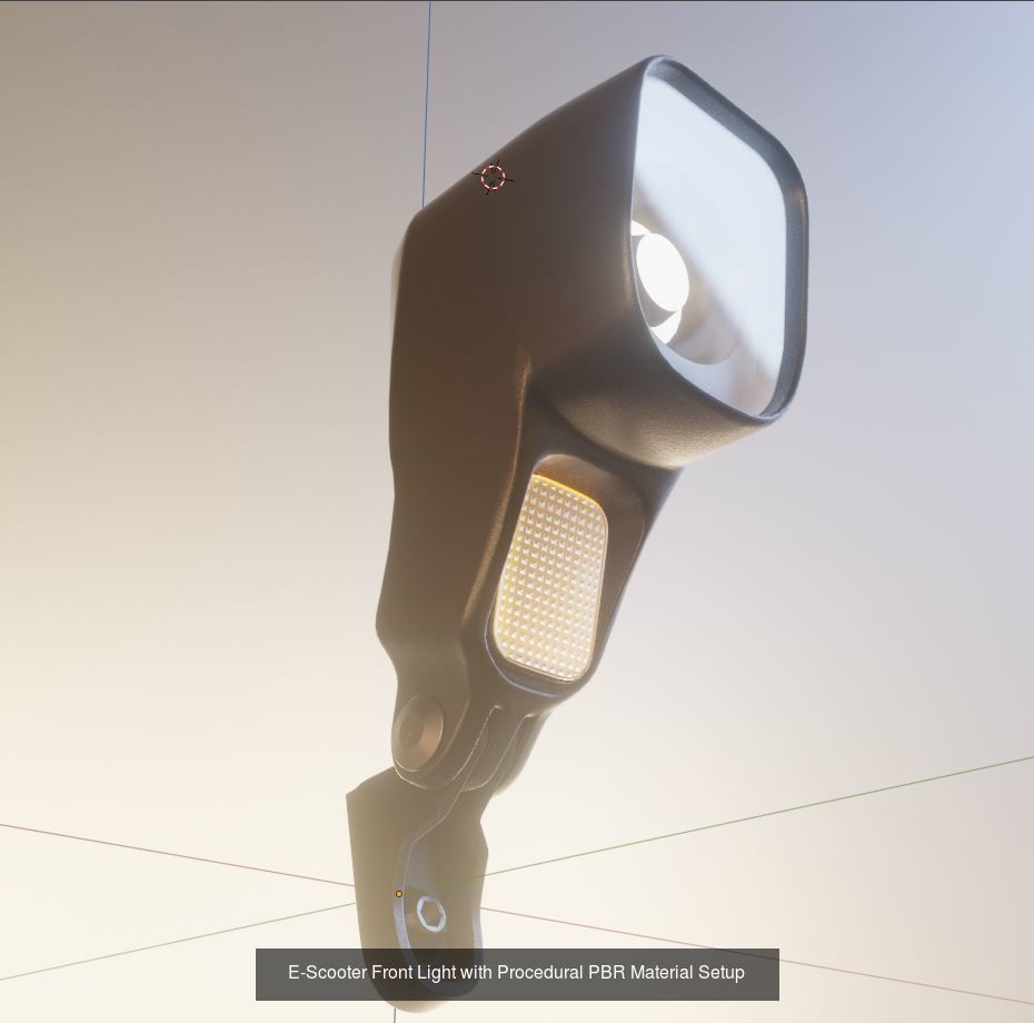 Offroad E-Scooter High-Poly Package 3D Model Collection_4