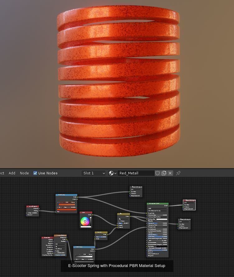 Offroad E-Scooter High-Poly Package 3D Model Collection_9