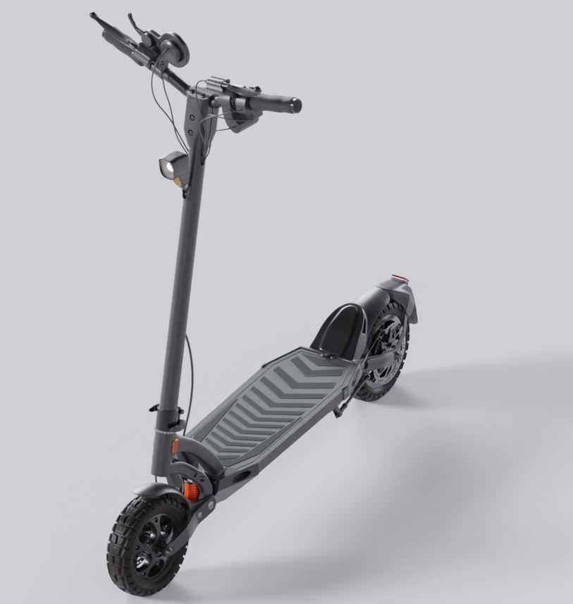 Offroad E-Scooter High-Poly Package 3D Model Collection_22