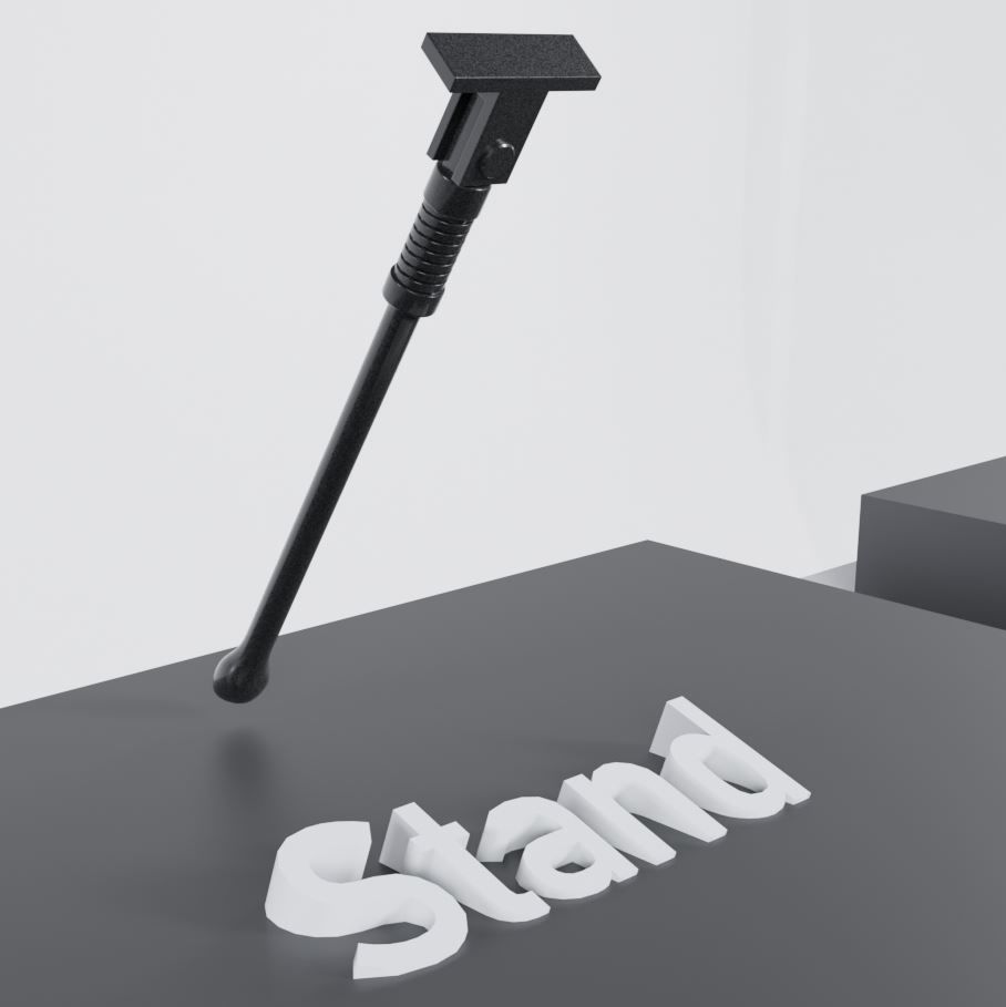 Offroad E-Scooter High-Poly Package 3D Model Collection_26