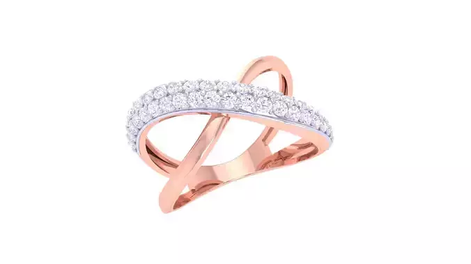 Wedding Ring For Women 3dm STL OBJ FBX Renders Details