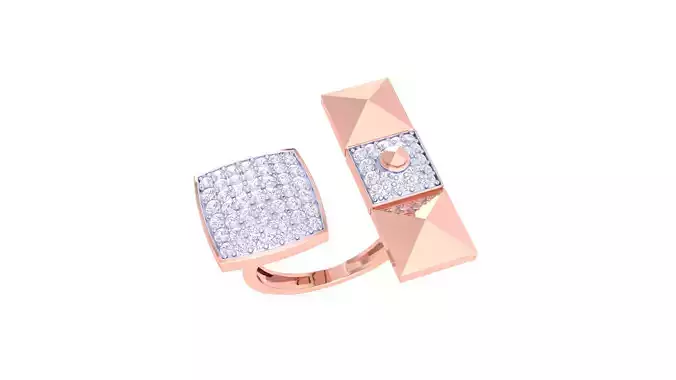 Wedding Ring For Women 3dm STL OBJ FBX Renders Details