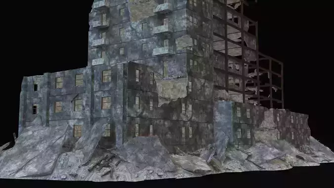 DESTROYED BUILDING 6