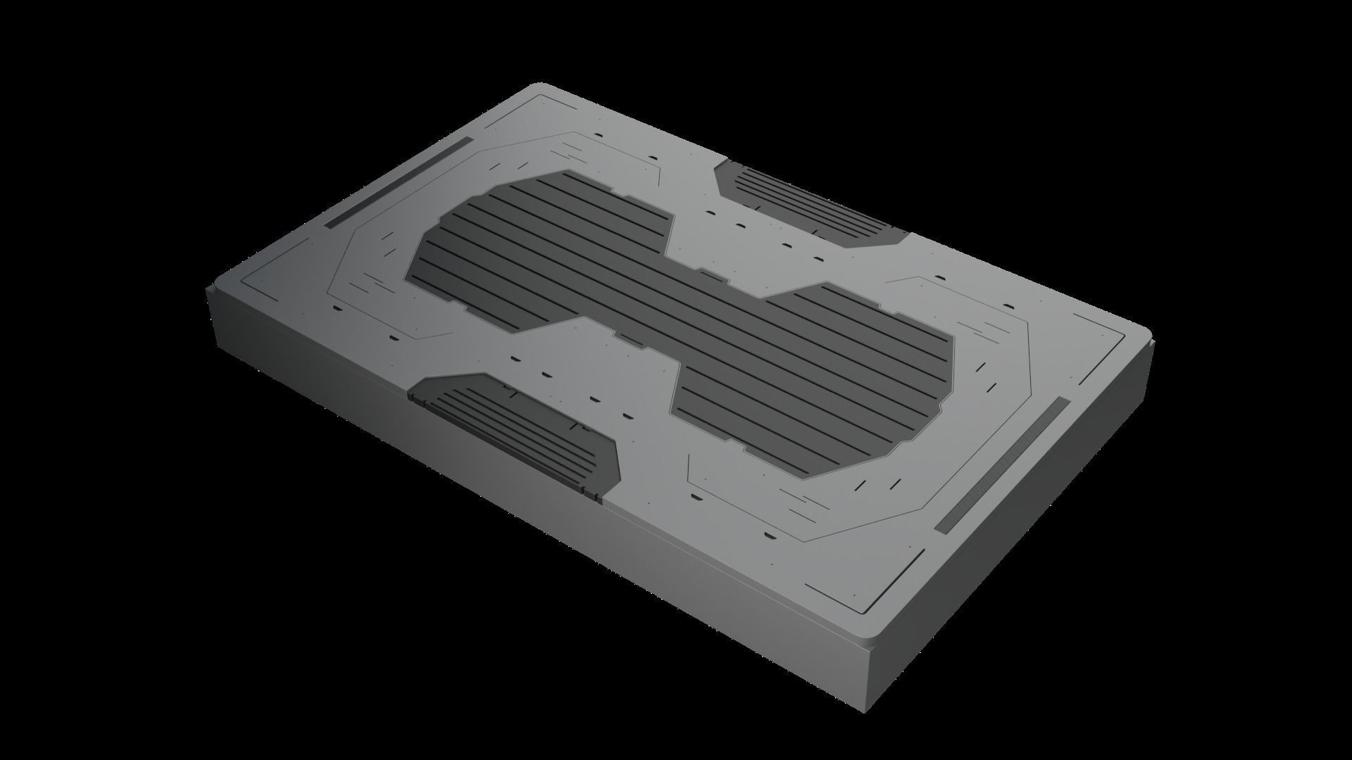 sci fi panels kit vol2 3D model_5