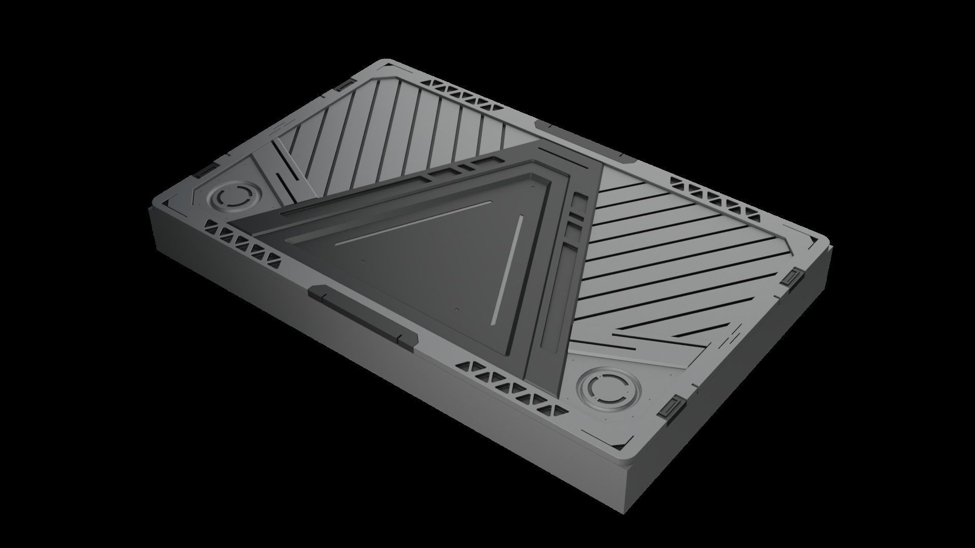 sci fi panels kit vol2 3D model_12