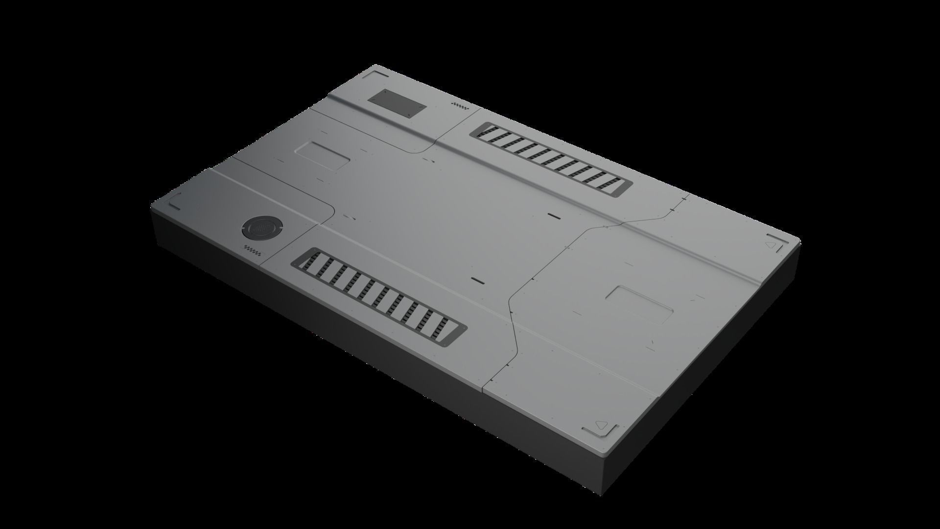 sci fi panels kit vol2 3D model_4