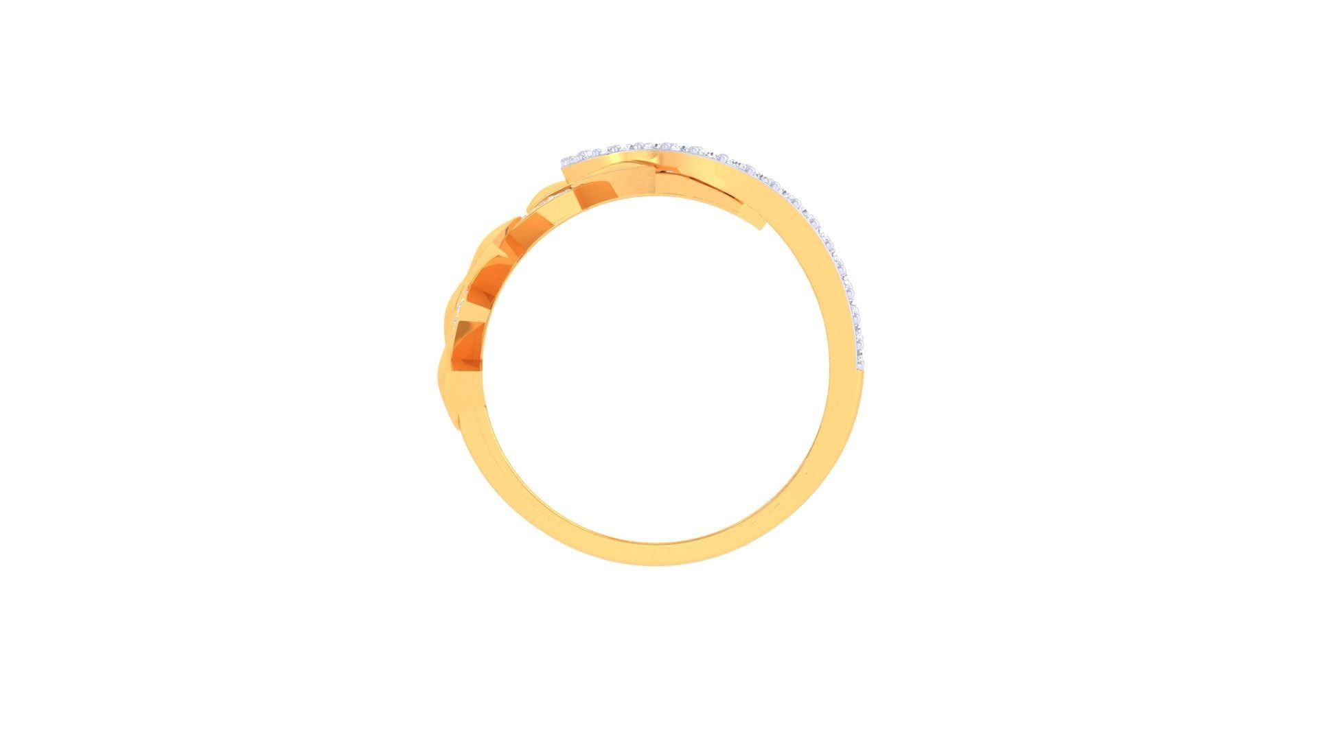 Wedding Ring For Women 3dm STL OBJ FBX Renders Details 3D print model_4