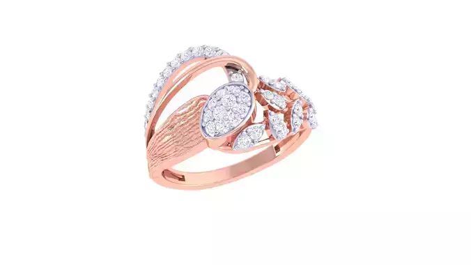 Wedding Ring For Women 3dm STL OBJ FBX Renders Details