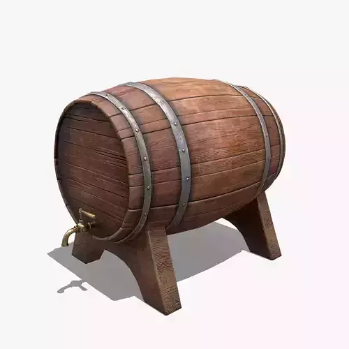 Oak Wine Barrel