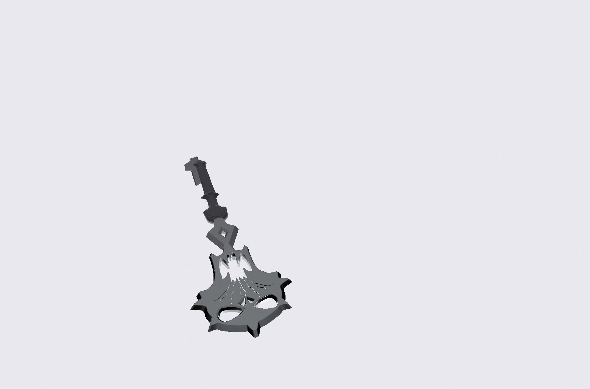 Demon Key from Locke Key Netflix Series 3D print model_5