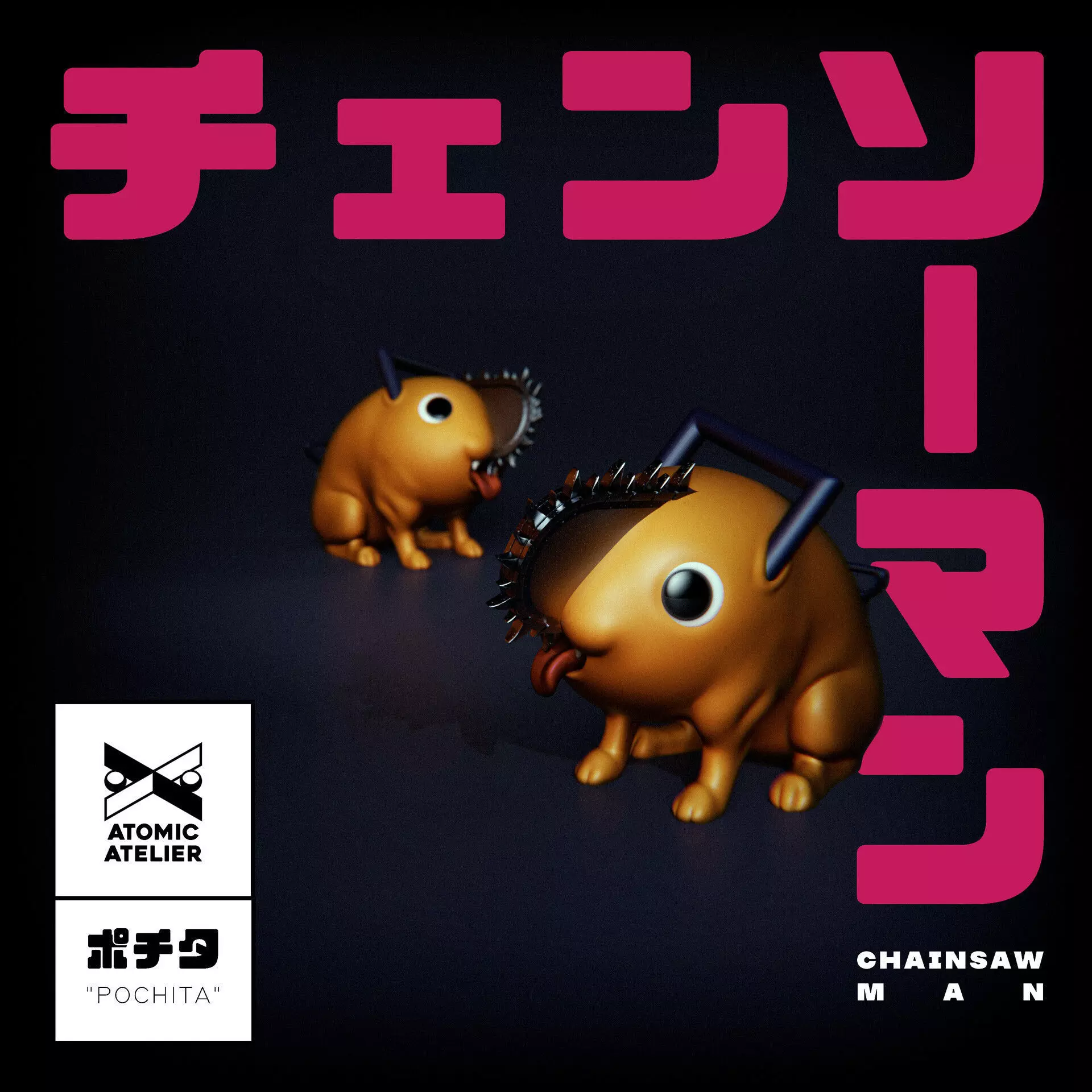 Pochita Fanart for 3D printing 3D print model_0