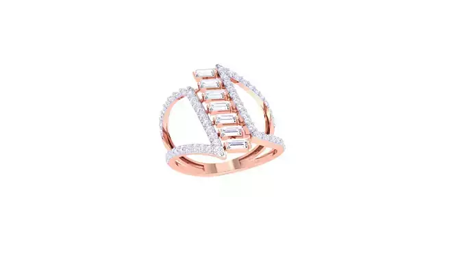 Wedding Ring For Women 3dm STL OBJ FBX Renders Details