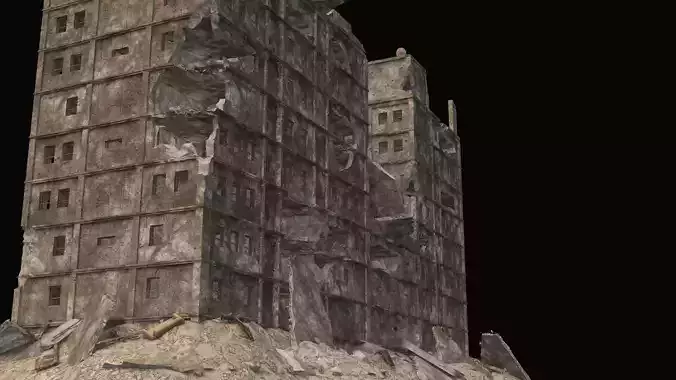 DESTROYED BUILDING 8