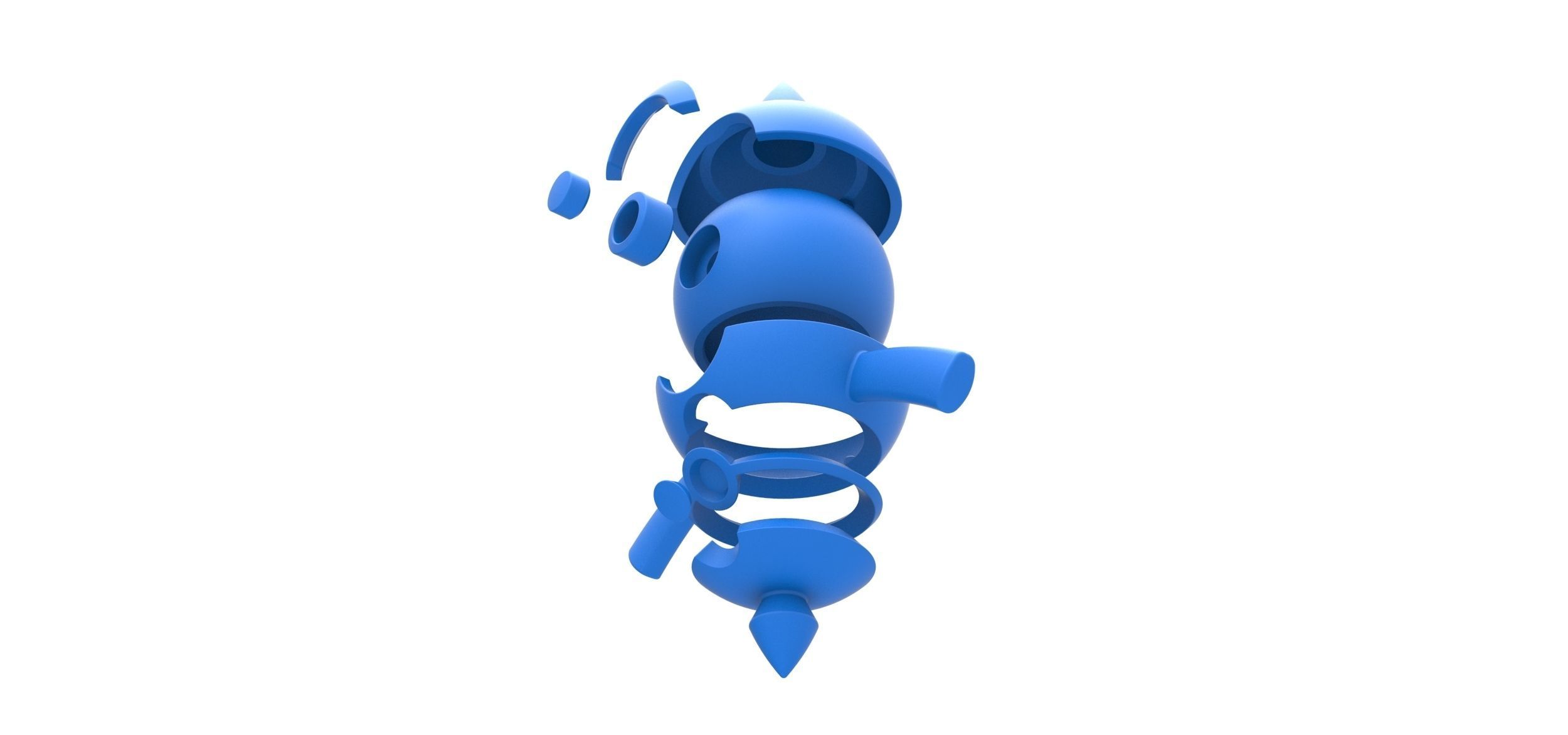  Baltoy orb 3D print model_19