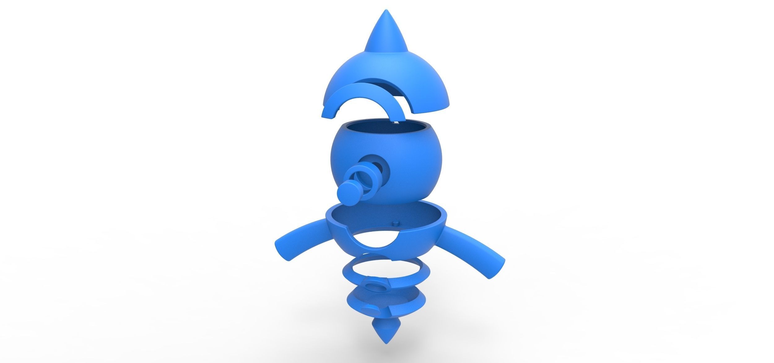  Baltoy orb 3D print model_20