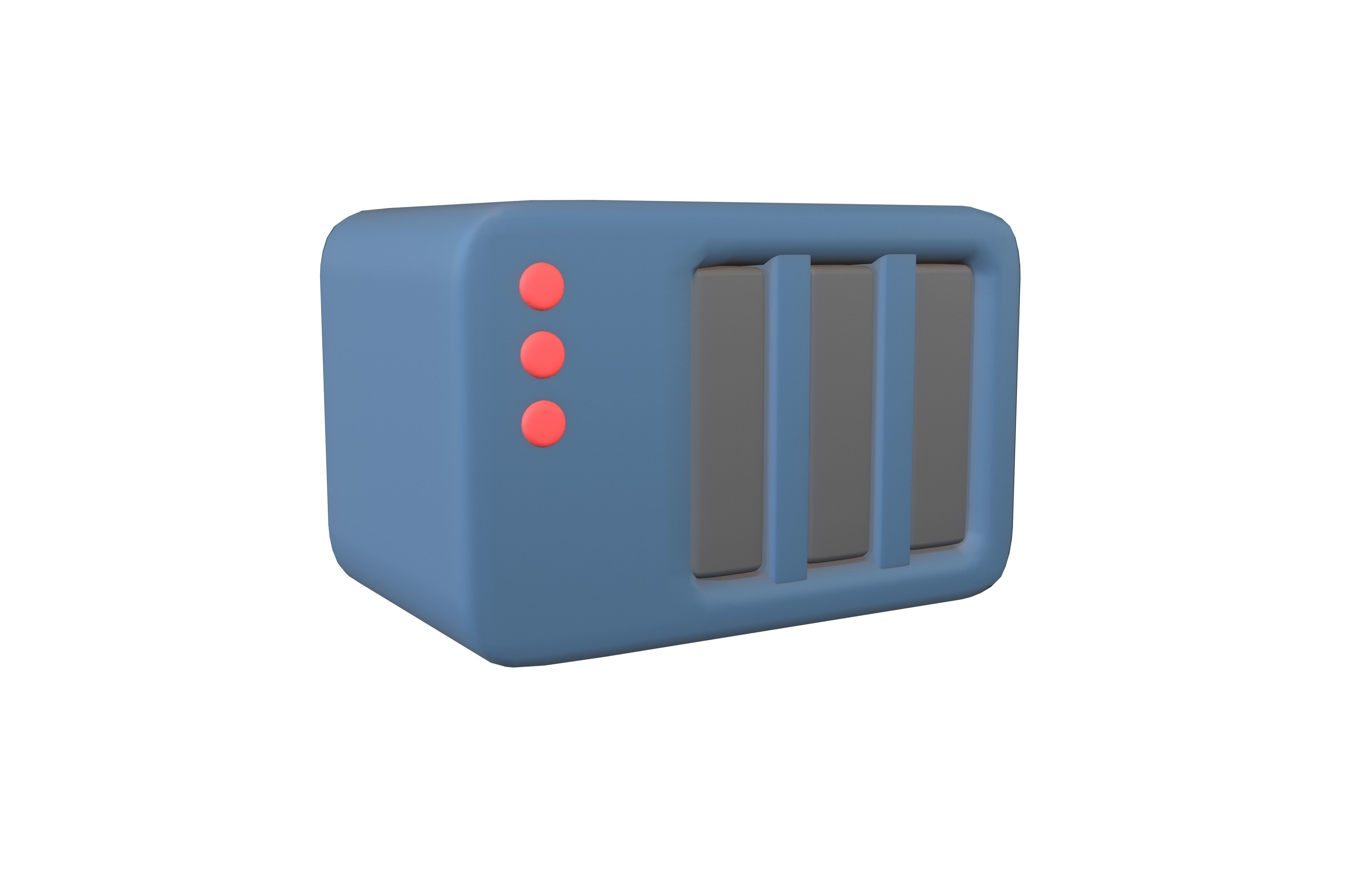 Nas Icon v1 003 Low-poly 3D model_1