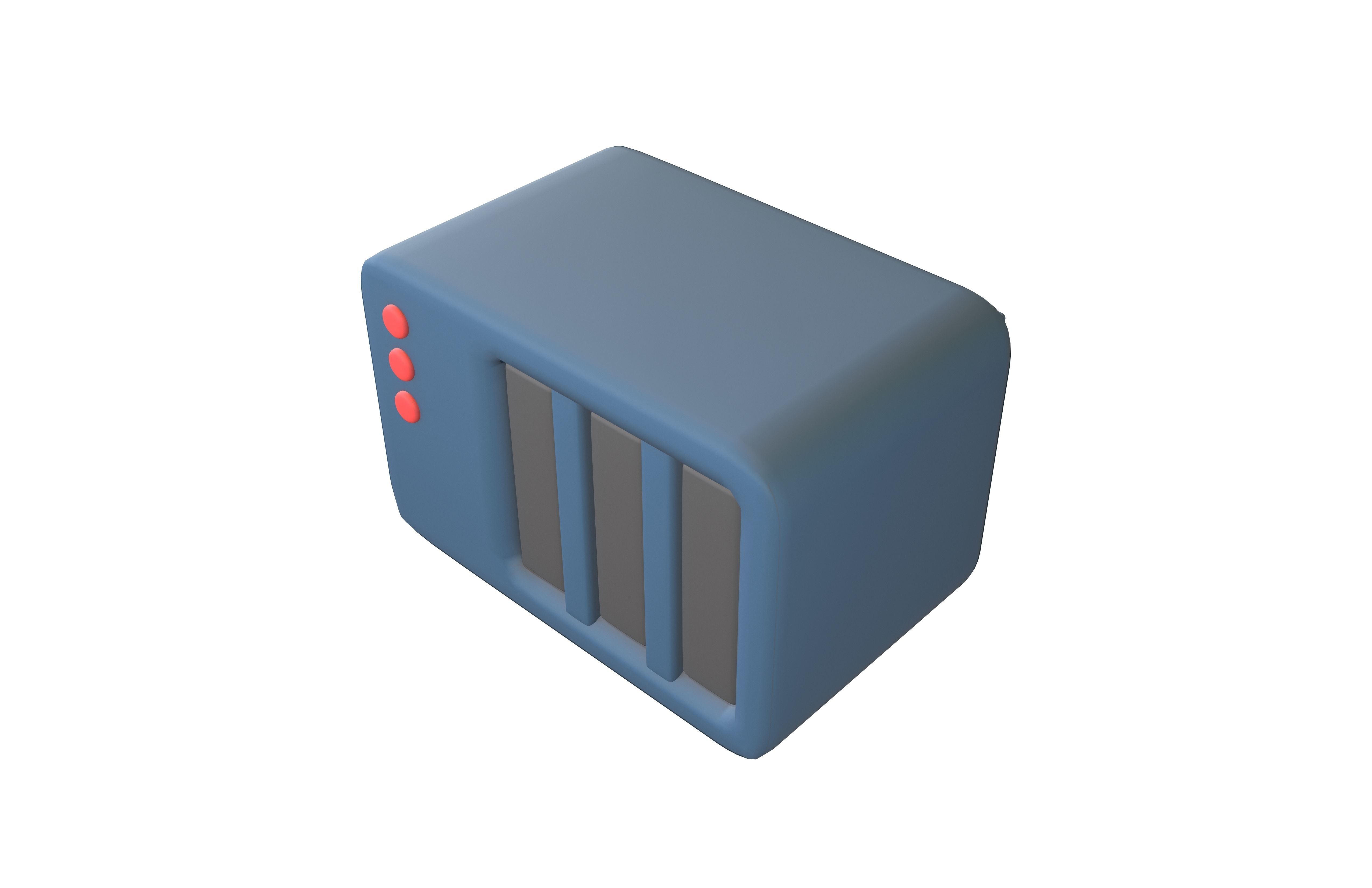 Nas Icon v1 003 Low-poly 3D model_2