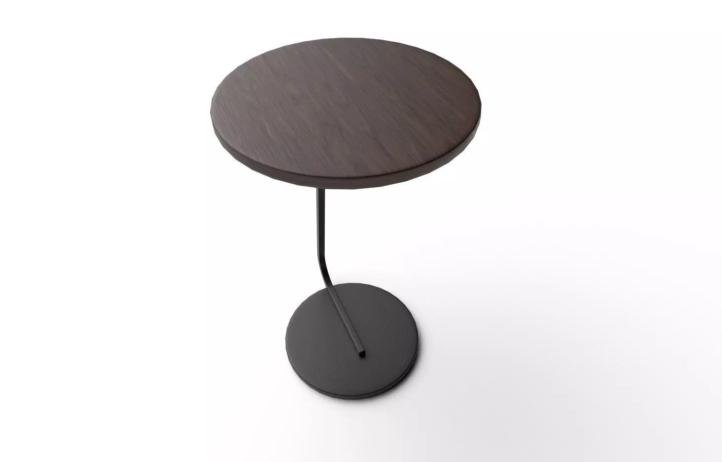 Side Table M01 Low-poly 3D model_0