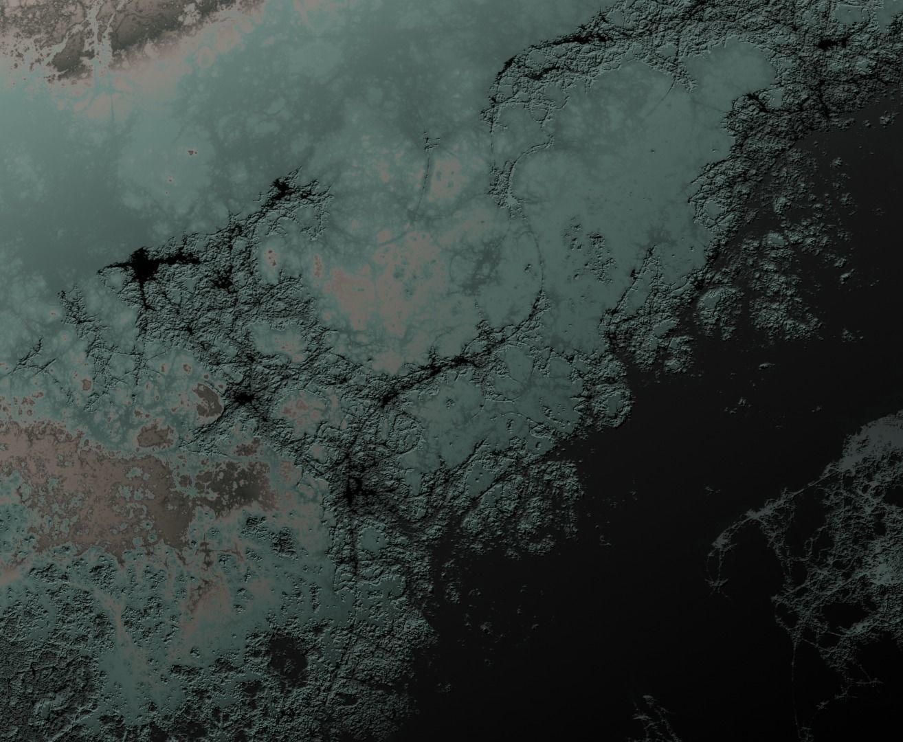 Planet Space Ready to game  Low-poly 3D model_10