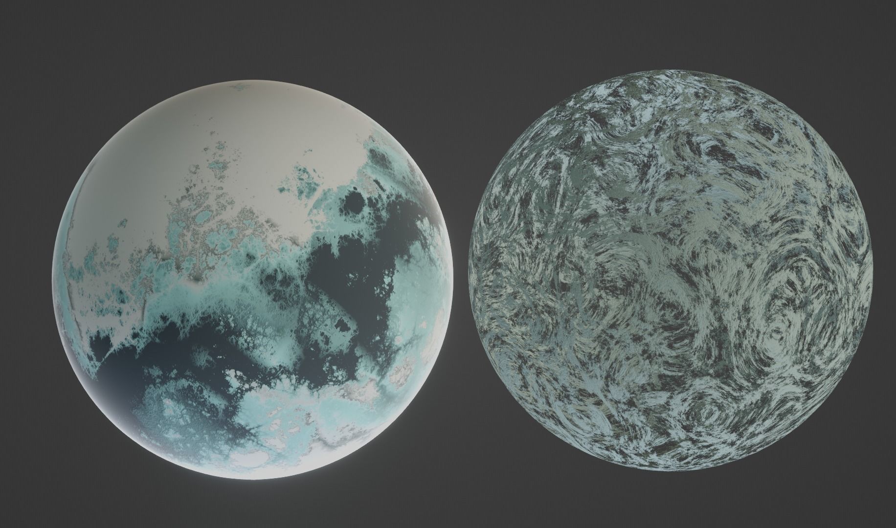 Planet Space Ready to game  Low-poly 3D model_22