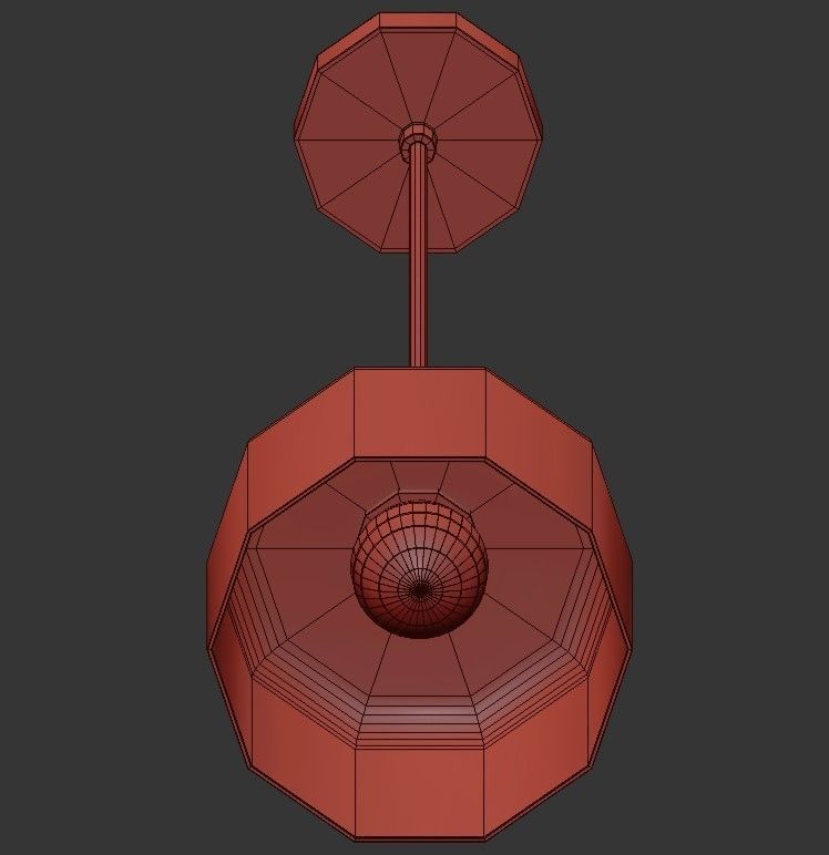 Maizo pendant light 3D model_1