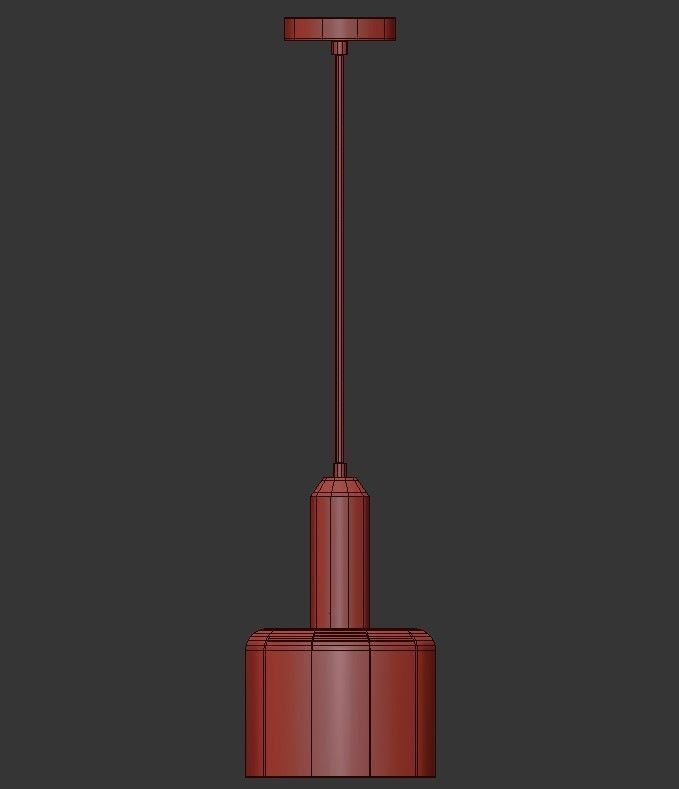 Maizo pendant light 3D model_2