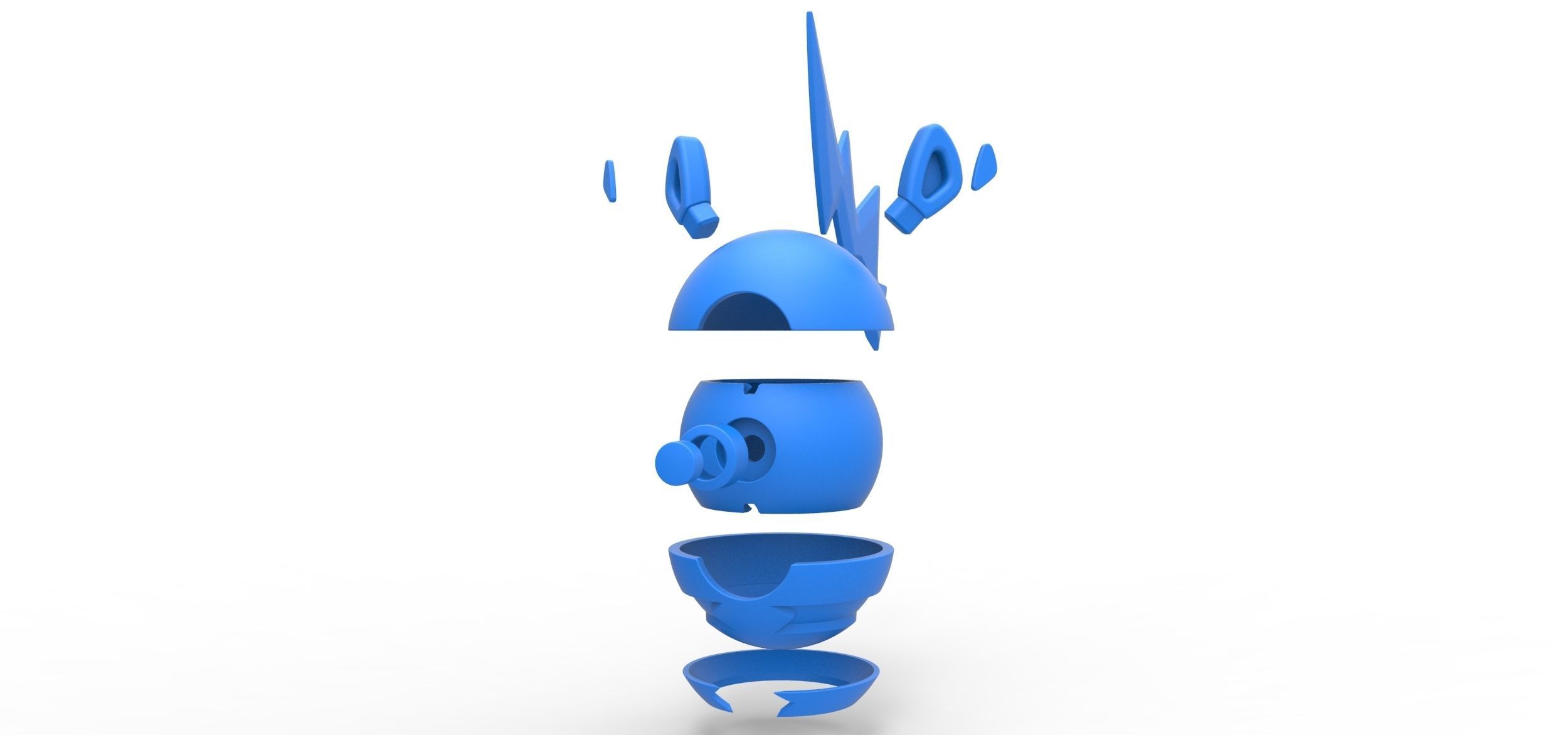 Blitzle orb 3D print model_20