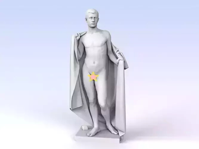 Before the Contest adapted for printing 3D print model