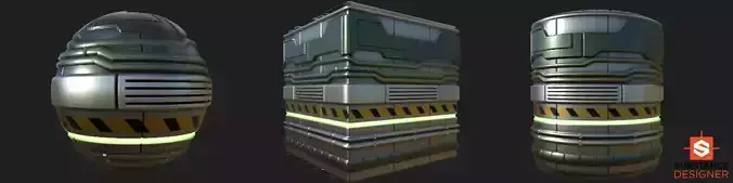 SciFi Wall Tile Texture Texture