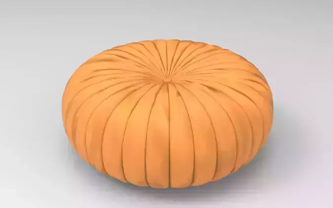 Pumpkin Pouf