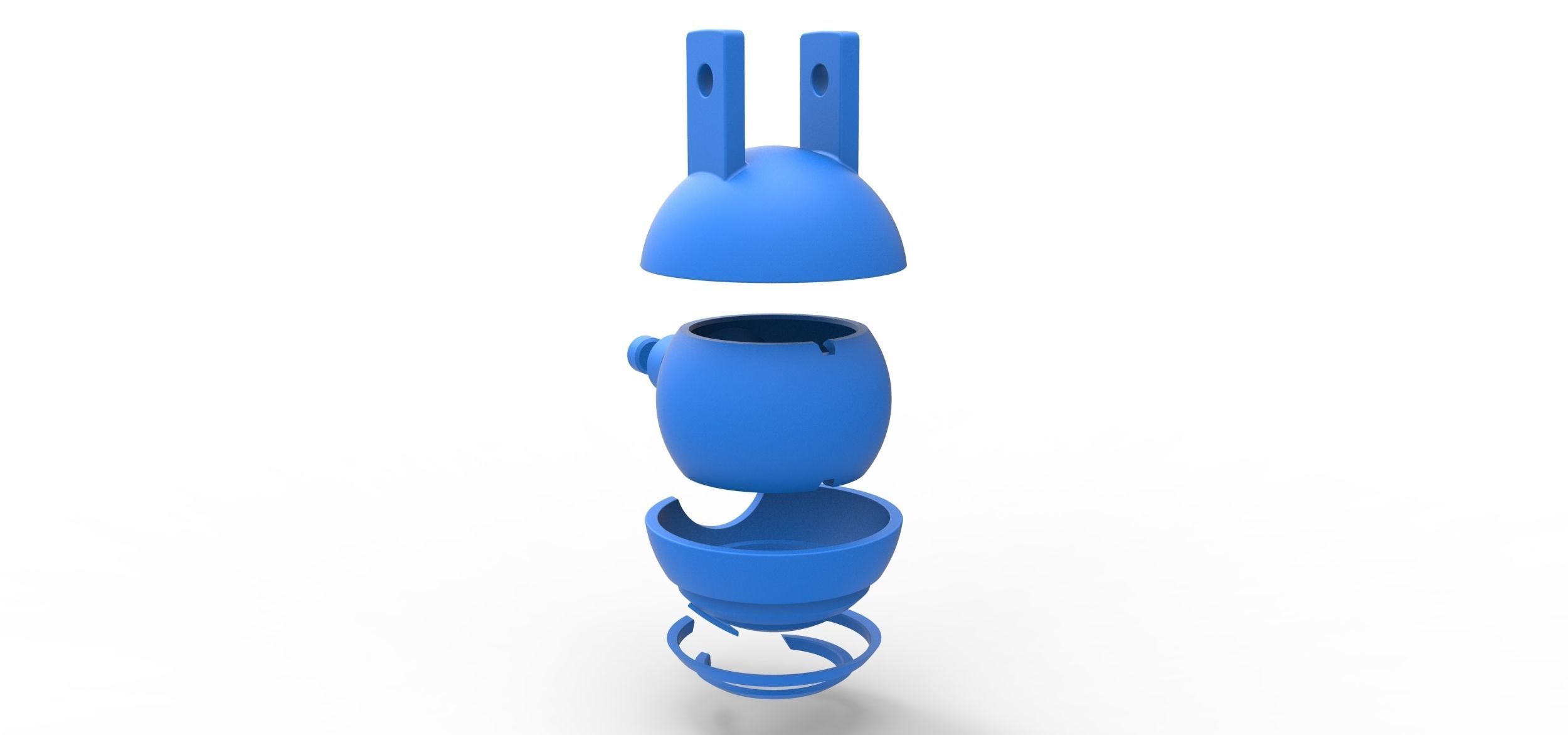 Elekid orb 3D print model_22