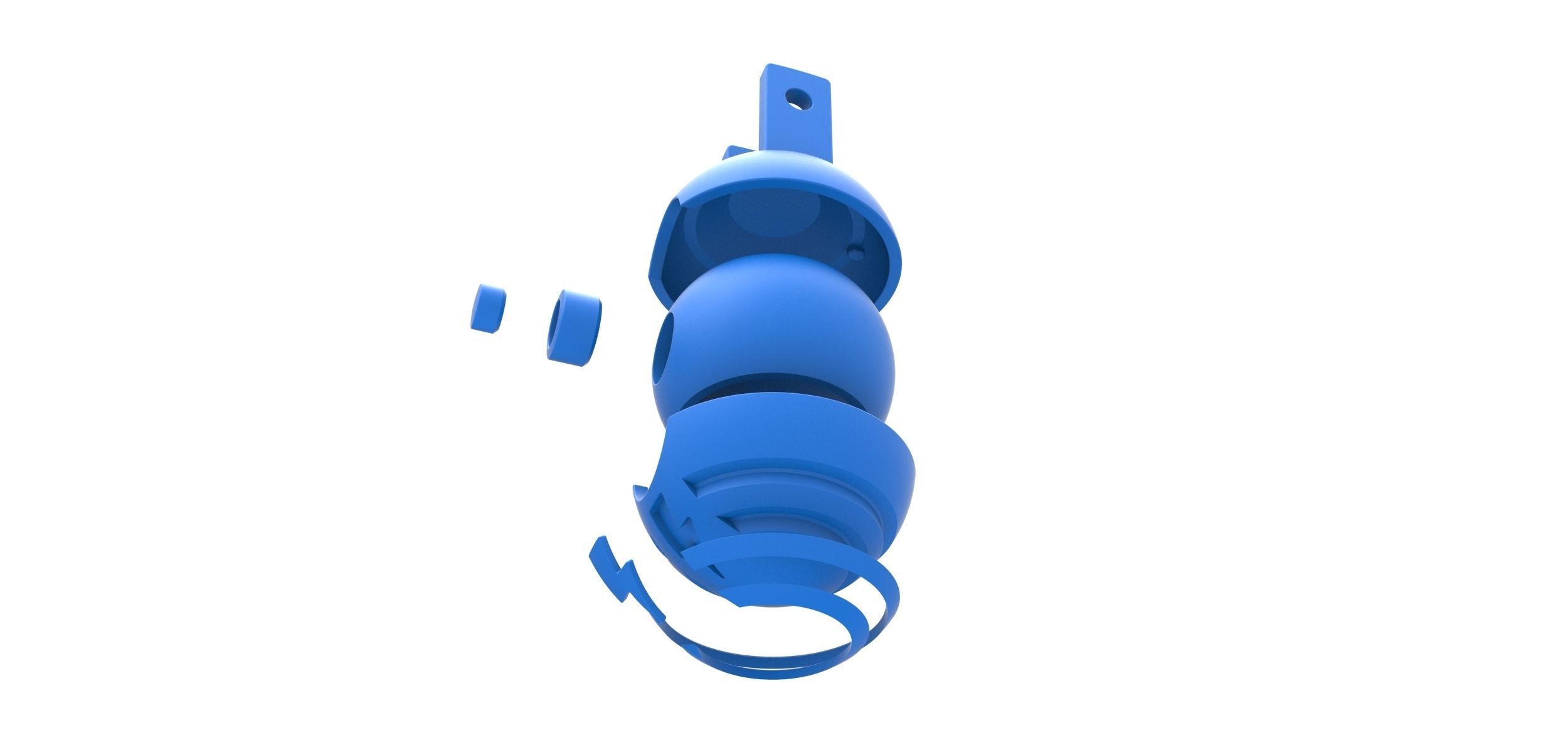 Elekid orb 3D print model_19