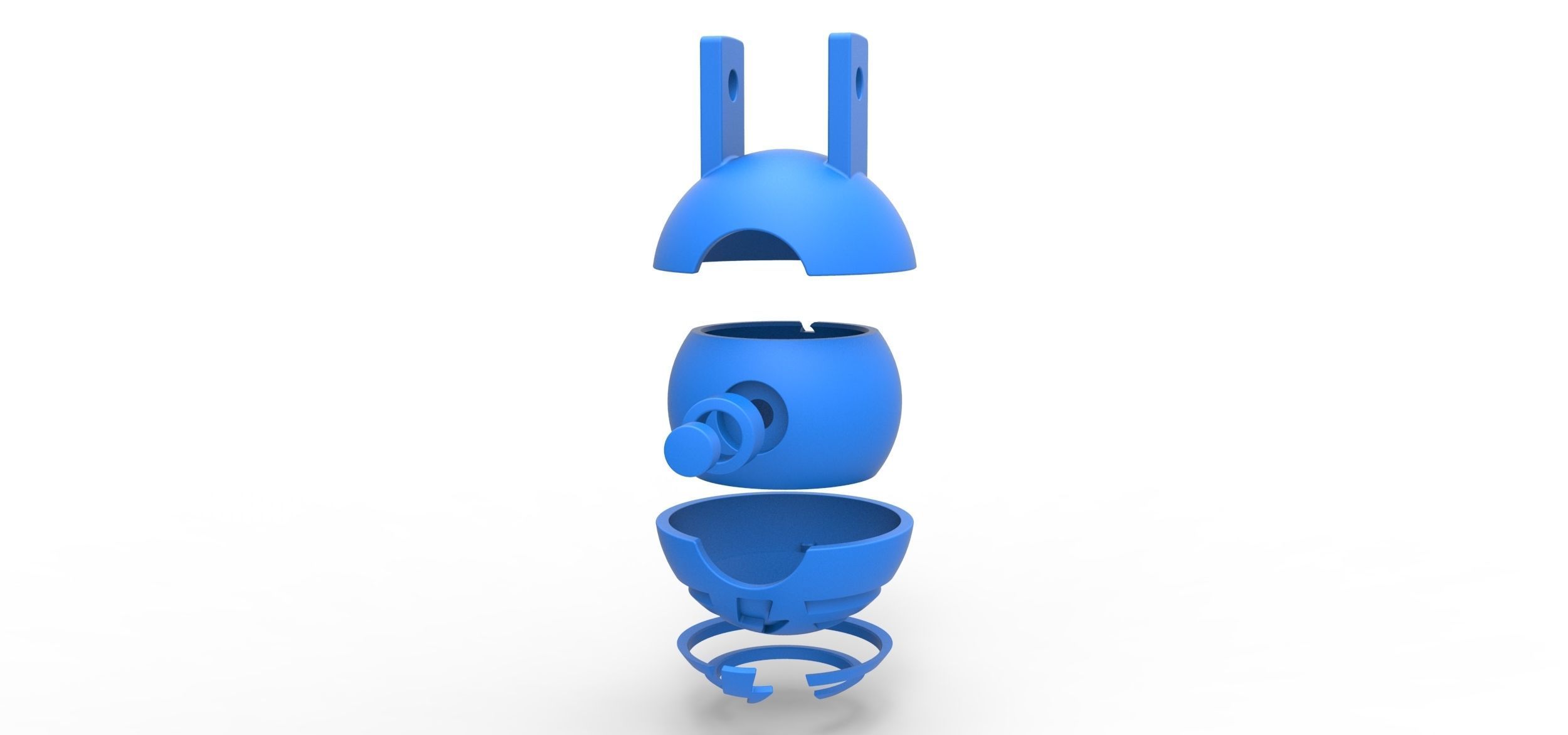 Elekid orb 3D print model_20