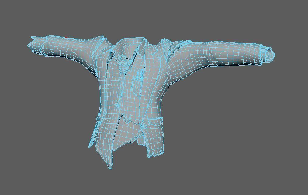 stylized zombie iasson Low-poly 3D model_7