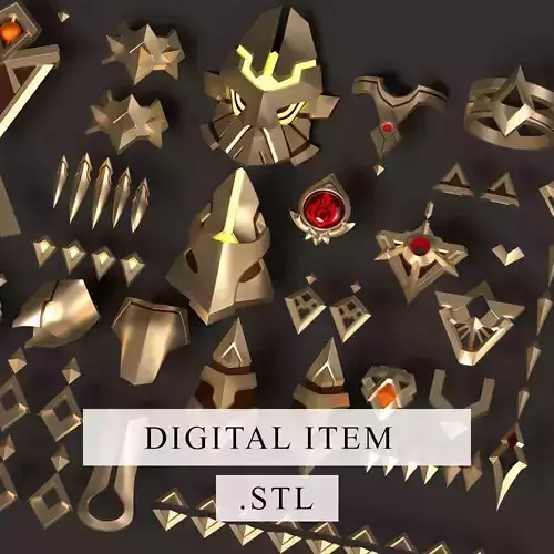 Genshin Impact - Dehya Pack - 3d file stl 