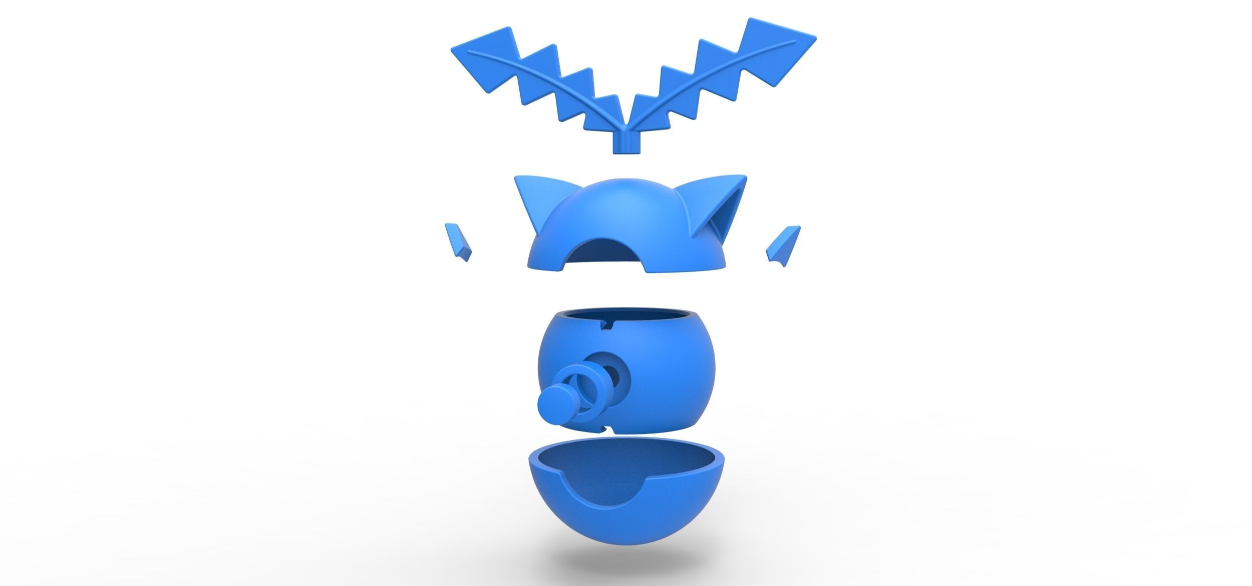 Hoppip orb 3D print model_20