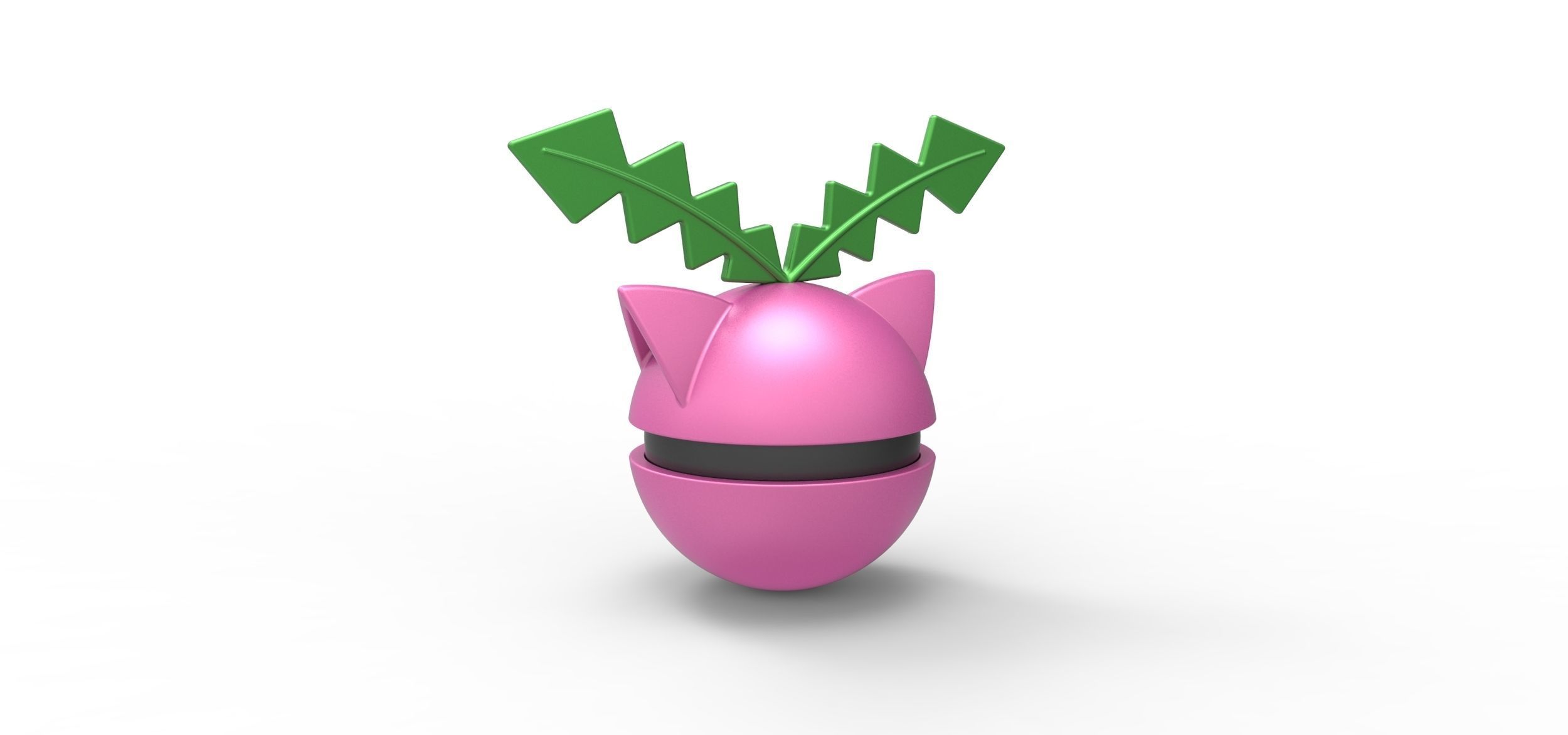 Hoppip orb 3D print model_7