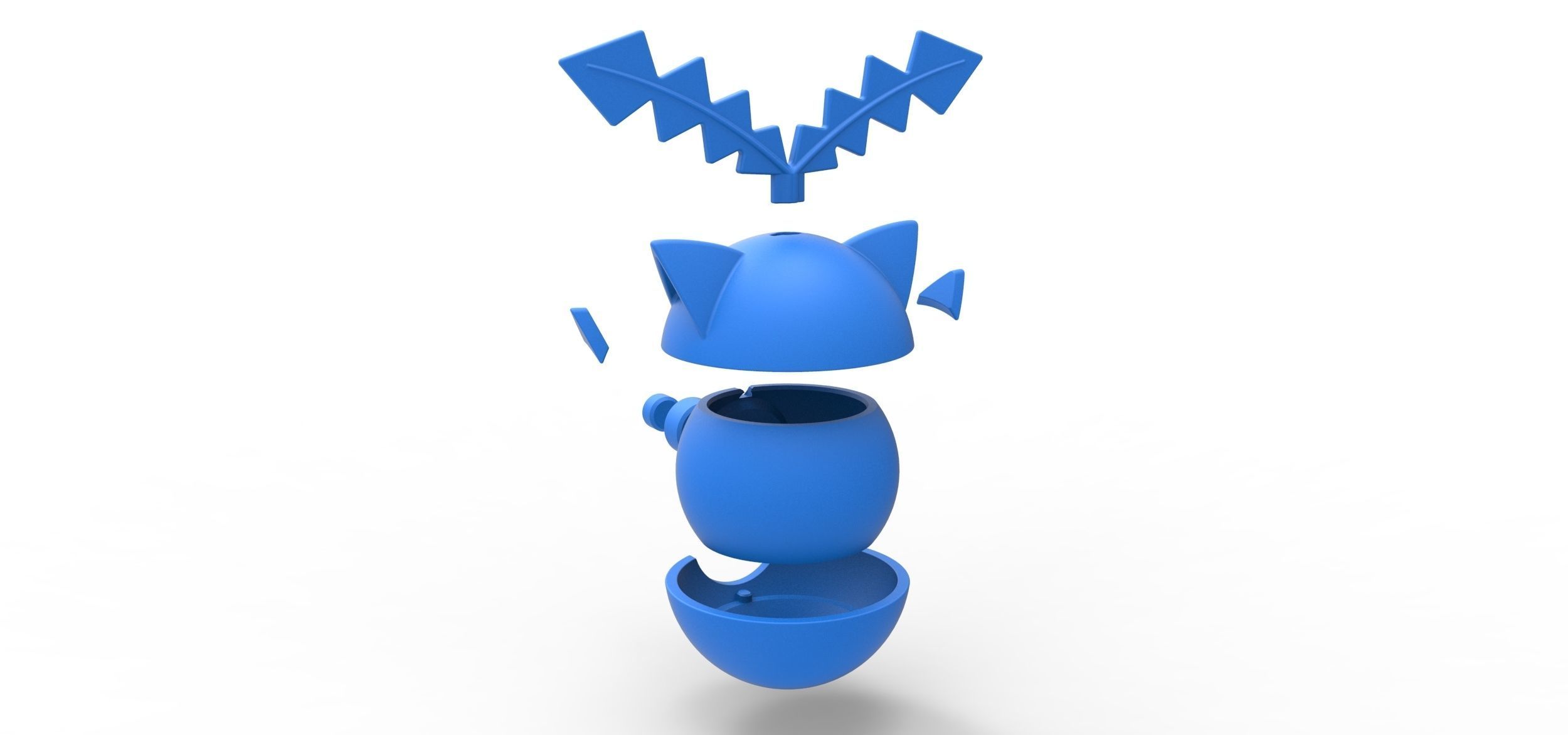 Hoppip orb 3D print model_22