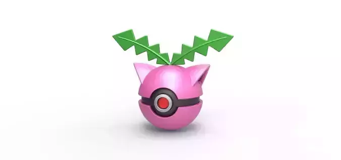 Hoppip orb 3D print model
