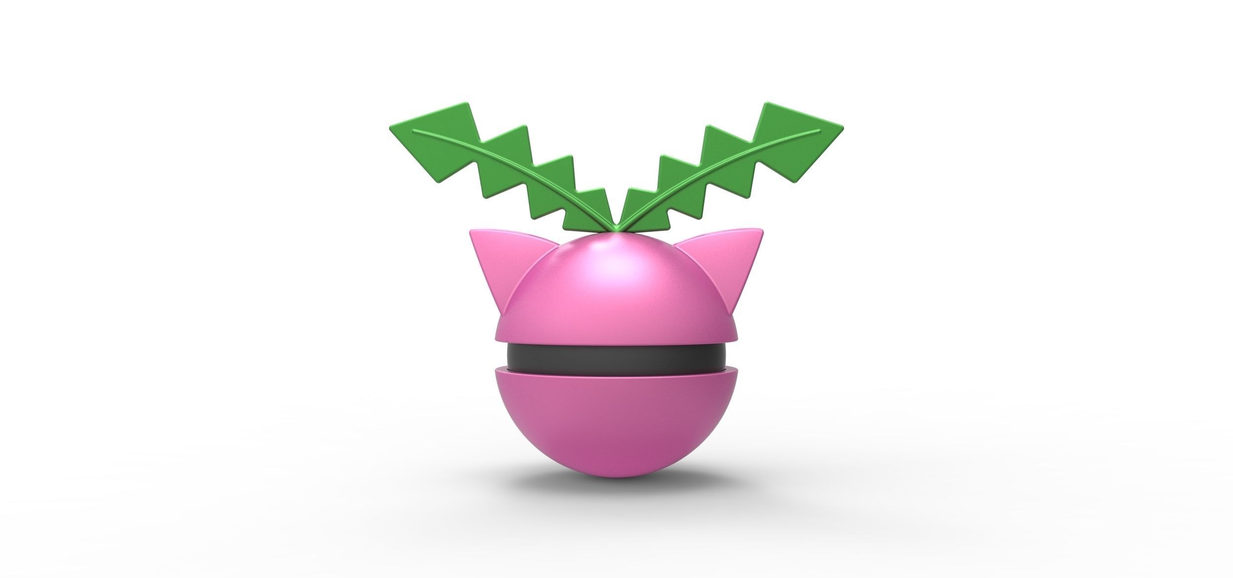 Hoppip orb 3D print model_8