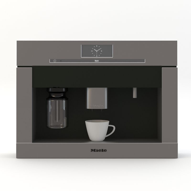 Miele Coffee Machine 1 3D model_1