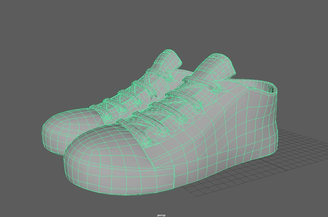 stylized zombie michael Low-poly 3D model_6