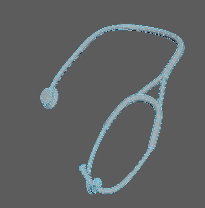 stylized zombie michael Low-poly 3D model_9