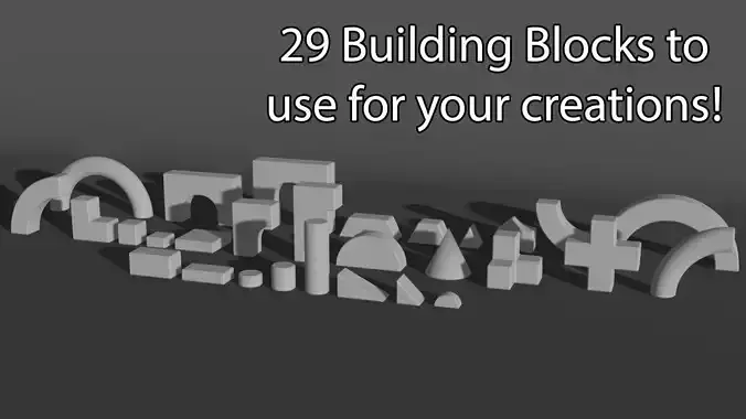29 Building Blocks for All Types of Structures - Texture Ready