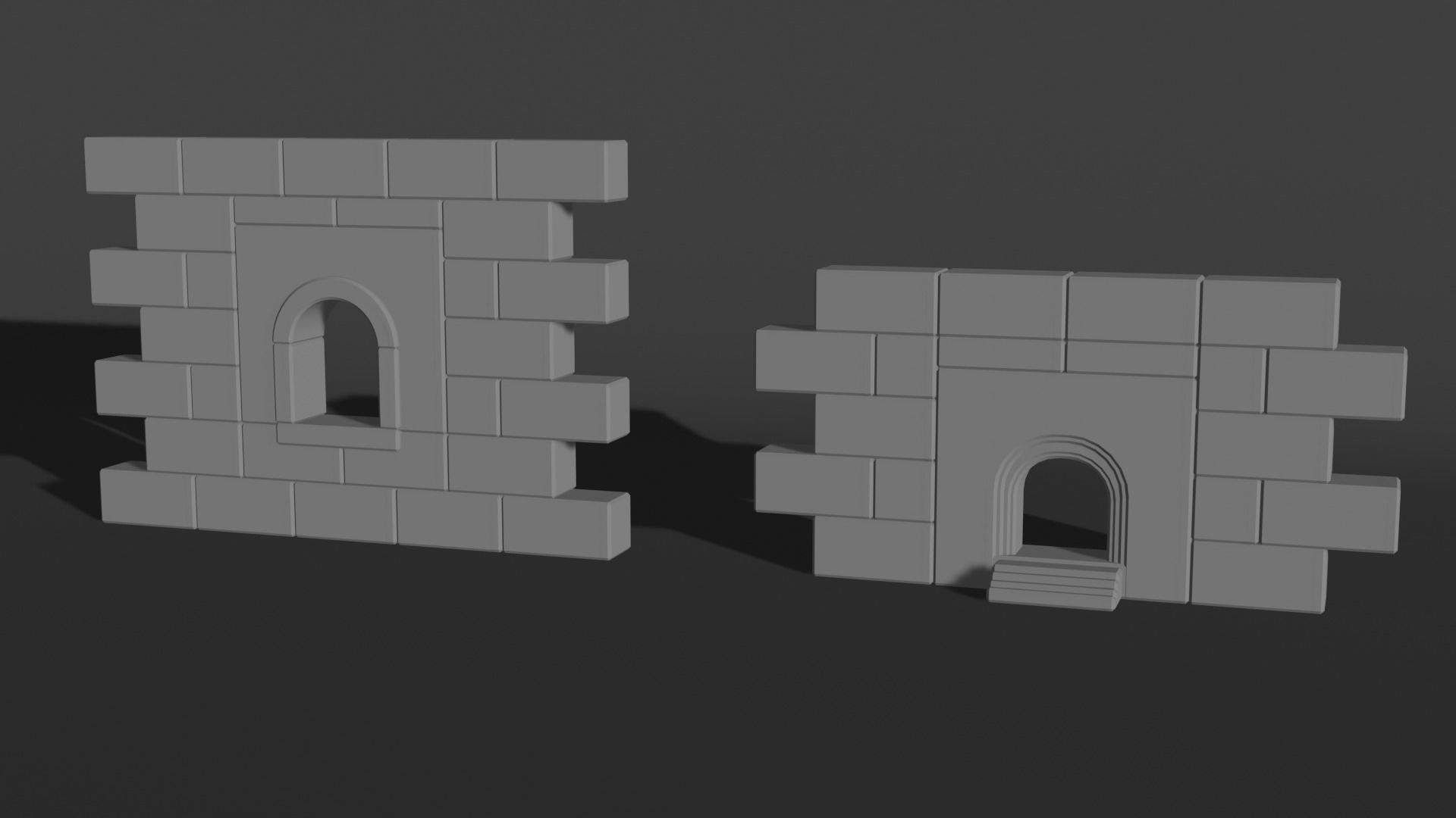 29 Building Blocks for All Types of Structures - Texture Ready Low-poly 3D model_2