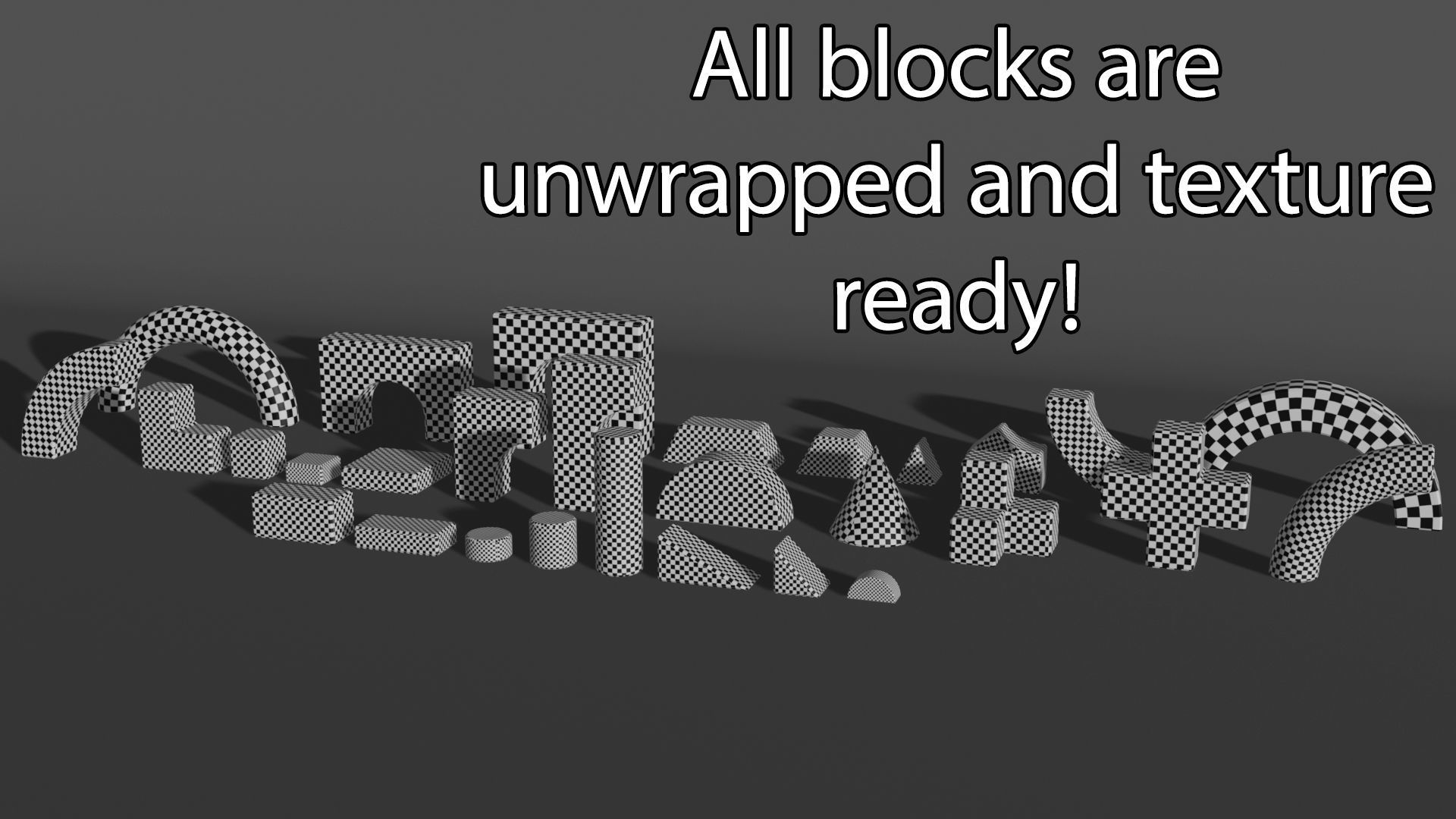 29 Building Blocks for All Types of Structures - Texture Ready Low-poly 3D model_3