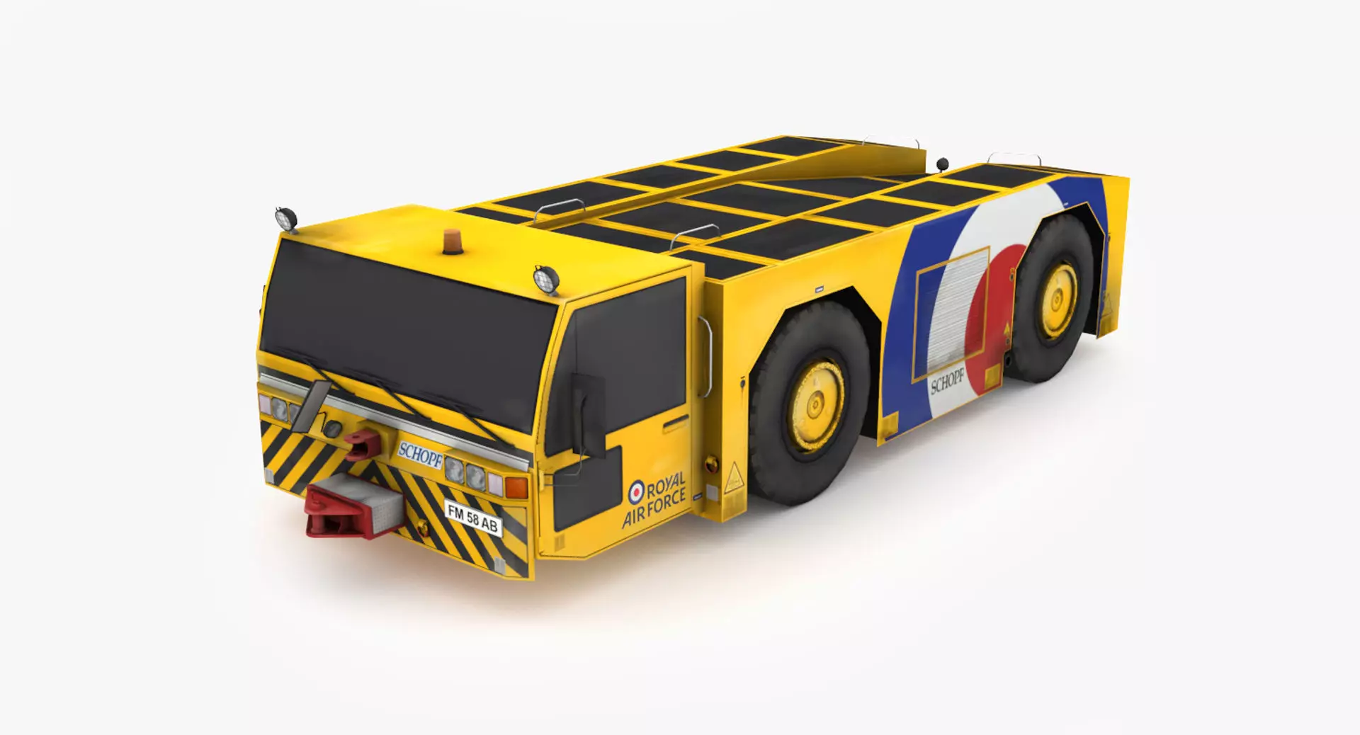 SCHOPF F300 Low-poly 3D model