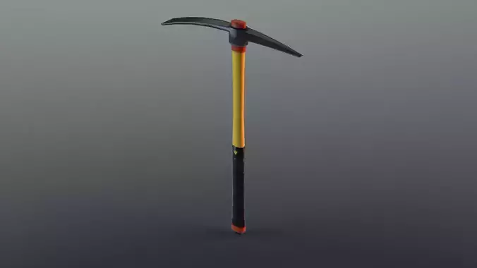 Pickaxe - Modern Low-poly 3D model