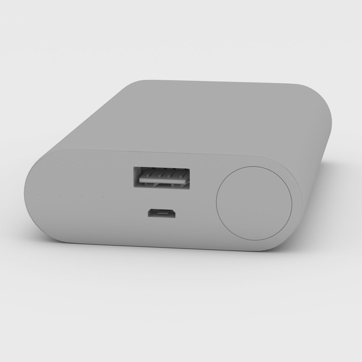 Xiaomi Mi Power Bank 3D model_12