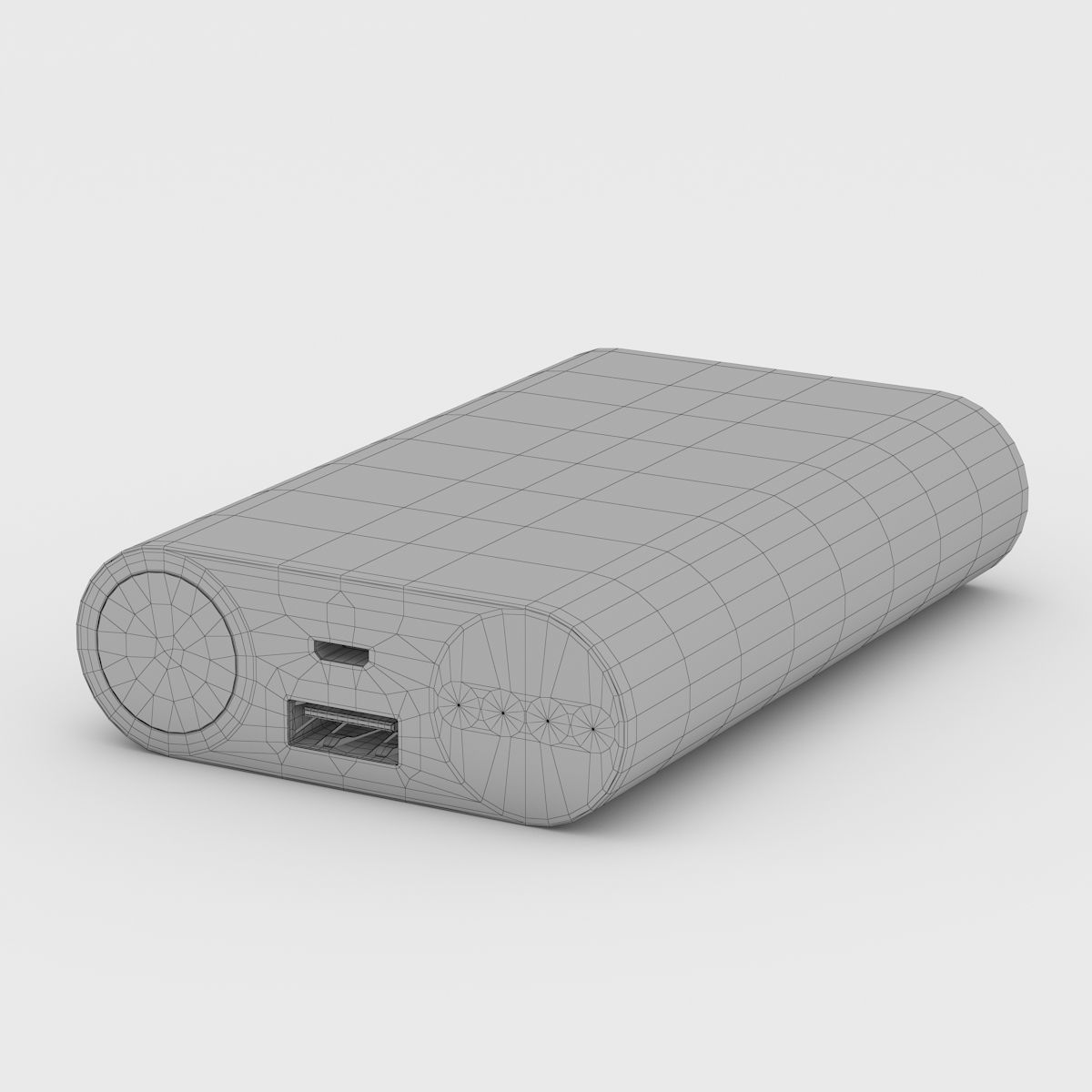 Xiaomi Mi Power Bank 3D model_7